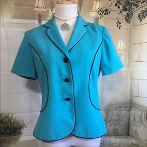 Danny & Nicole Ladies Short Sleeves blazer size 8